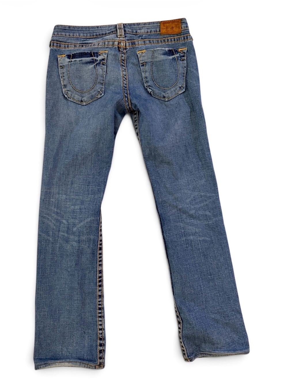 Vintage Johnny boot True Religion low rise jeans 31